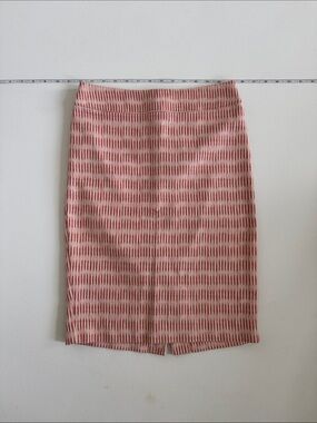 LOFT Rose-Patterned Pencil Skirt